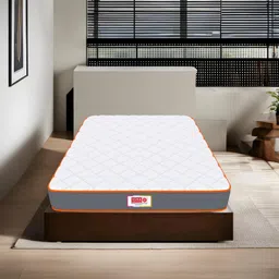USHA SHRIRAM Grey & White 7-Zone Dual-Hard and SoftOrthopedic Quilted King Size Mattress-26