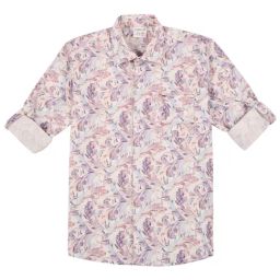 Cavio Boys Magenta Cotton Printed Comfort Fit Shirt-image-94
