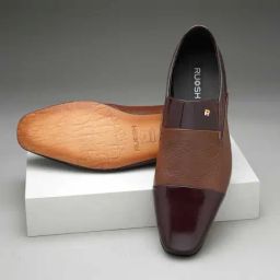 Ruosh Men's Brown Formal Loafers-image-18
