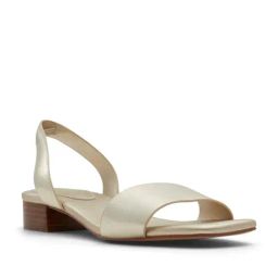 Aldo Women's Champagne Sling Back Sandals-image-68