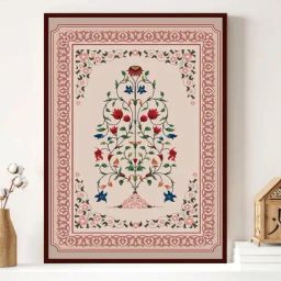 Indian Classic Art Multicolor Canvas Abstract Wall Art-picture-22