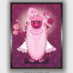 Indian Classic Art Multicolor Canvas Abstract Wall Art-image-74