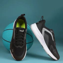 Liberty Men's Leap7X EVELSTER-E Black Running Shoes-image-94