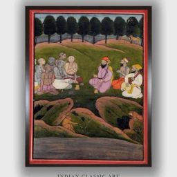Indian Classic Art Multicolor Canvas Abstract Wall Art-picture-9