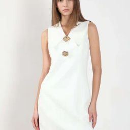Vero Moda Cloud Dancer Casual Dress-picture-34