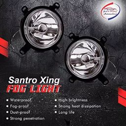 Auto Pearl Fog Lamp Compatible For ‎Hyundai Santro Xing (Set of 2) image 5