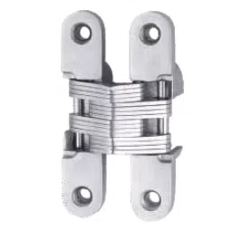 Hafele Non Adjustable Concealed Hinge 34-137 mm Zinc alloy Satin Chrome Finish, 341.18.433-15