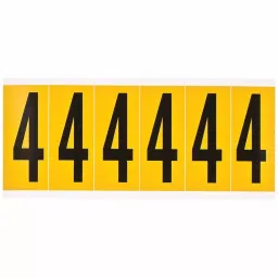 BRADY Number Label 76.2 mm (3 Inch) Character Height Gothic Font, 24UZ02-image-18
