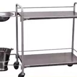 BK Dressing Trolley With One Bucket and One Bowl BK049-38