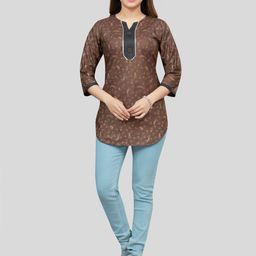 Saree Swarg Ethnic Motifs Printed Kurti image 4