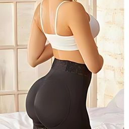 Kilvis Black High-Rise Polyester Shapewear-image-83
