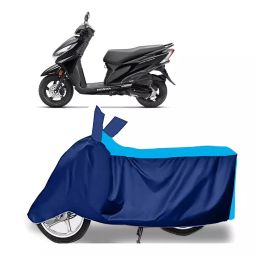 Auto Pearl Two Wheeler Cover for Honda Grazia - Cyan, Blue-image-57