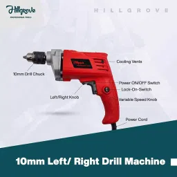 Hillgrove 550 W Drill Machine 1 Pc Masonry Drill Bits Combo, HGCM470M1 image 2