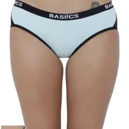 BASIICS by La Intimo Multicolor Cotton Hipster Panty( Pack Of 2 )-image-56