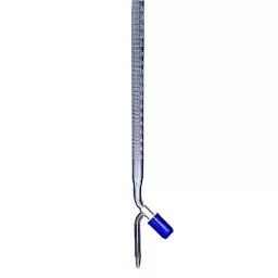 RELIGLAS 100 ml A Class Accuracy Burettes with Screw Type PTFE Needle Valve Stopcock, 01.009.17-5