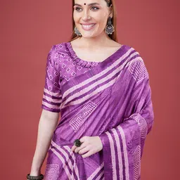 DOI MOI Silk Blend Banarasi Saree-image-52