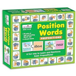 Creative Position Words Preposition Board game - 28 Sets-9