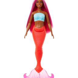 Barbie Mermaid Doll 2 with Fantasy Hair & Headband Accessories Red - Height 33 cm ( Colors and Decorations May Vary )-22