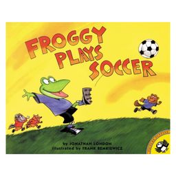 Froggy Plays Soccer Story Book by Jonathan London - English-image-7