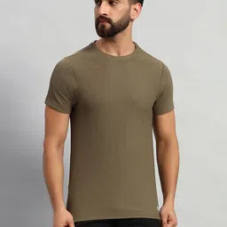 ATICX Men Brand Logo Antimicrobial Slim Fit T-shirt-picture-26