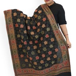 Vrinde Women Ethnic Motifs Printed Shawl-image-71