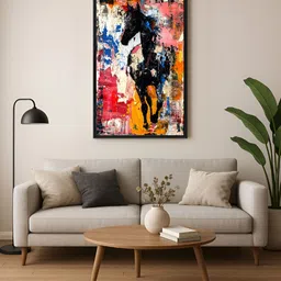 999Store Black & Blue Canvas Other Wall Paintings-image-92