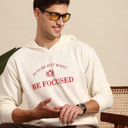 Mast & Harbour Printed Hooded Sweatshirt with Insert Pockets-picture-30