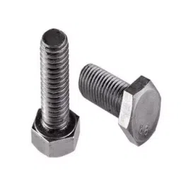 Agarwal Fastners (Dia 24mm Length 100mm) AISI 304 Stainless Steel Hex Bolt-image-49