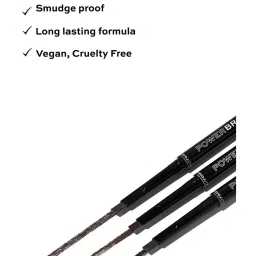 makeup revolution Revolution RELOVE Power Brow Pencil Dark Brown - 0.3 gm image 2