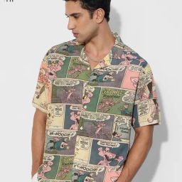 The Souled Store Multi Regular Fit Printed Shirt-image-58