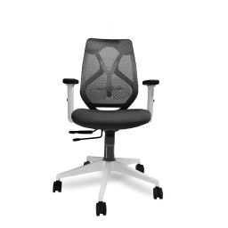 MRC ‎Executive Chairs Spine Mid Back Mesh Ergonomic Desk Office Chair with Heavy Duty Nylon Base Grey and Black-29