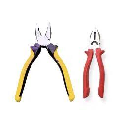 ATC ATC414 Multipurpose Combination Pliers Combo for Home & Professional (2 Pcs) Length : 203.2 mm (8 Inch)-image-98