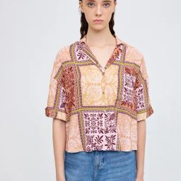 Cover Story Multicolor Printed Shirt-image-8
