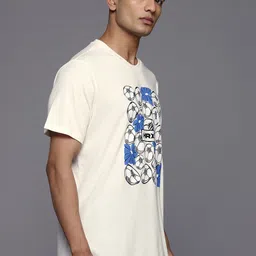 HRX by Hrithik Roshan Men Printed Lifestyle T-shirt-image-83