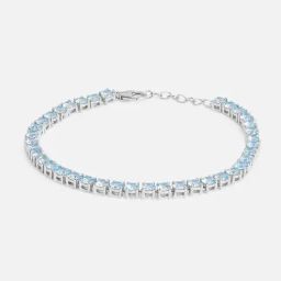 Fresh Blue Silver Bracelet for Womens 925 Silver-image-26