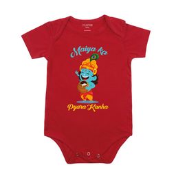 FFLIRTYGO Infants Janmashtami Printed Cotton Bodysuit-image-33