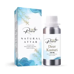 THE RUPAWAT Perfumery House Deer Kasturi Natural & Alcohol Free Attar - 100 ml-image-13