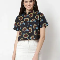 Style Quotient Black Printed Shirt-image-36