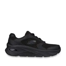 Skechers Men's ARCH FIT D'LUX - JUNCTION Black Casual Lace Up Shoe-image-67