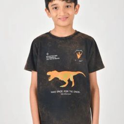 Tales & Stories Kids Brown Cotton Printed T-Shirt-picture-9