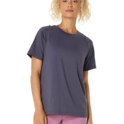 Asics Women's Indigo Fog Actibreeze Jacquard Short Sleeve Top-picture-10