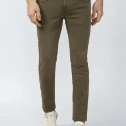 Van Heusen Denim Labs Beige Skinny Fit Jeans-picture-37