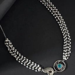 Fabindia Metal Long Necklace-image-87