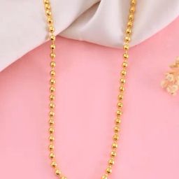 VOJ Gold Plated Dotted Chain-40