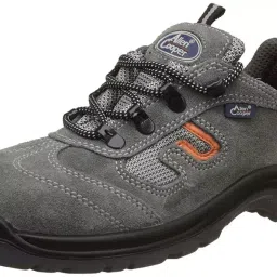 Allen Cooper AC-1459 Double Density Antistatic and Heat Resistant Grey Safety Shoes Size 8-image-84