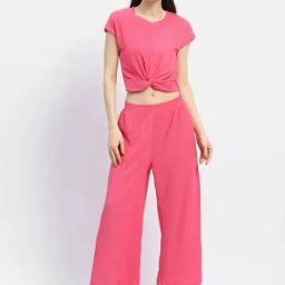 MADAME Pink Maxi Co-Ord Set-picture-37