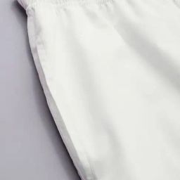 Hancock White Cotton Regular Fit Solid Lounge Sets-image-80