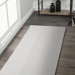 Obsessions Cream Polyester Soft Shaggy Bedside Runner-12