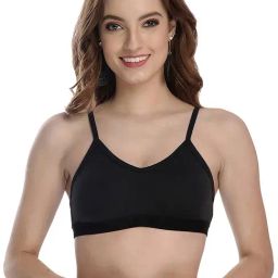 AROUSY Black Cotton Beginner's Bra-picture-28