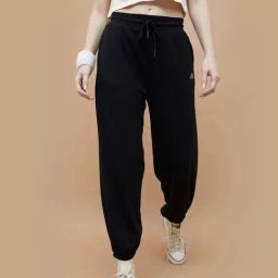 KAPPA Black Solid Joggers-image-91